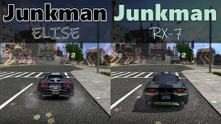 ELISE VS RX-7 Junkman Performance NFS MW Drag Race