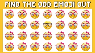 HOW GOOD ARE YOUR EYES #212 l Find The Odd Emoji Out l Emoji Puzzle Quiz