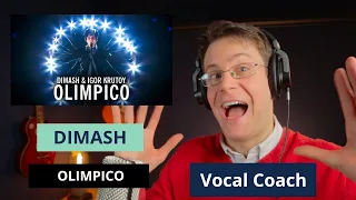 Vocal Coach Reacts to Dimash singing Olimpico (Ogni Pietra)