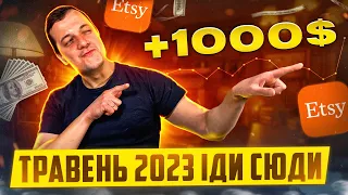 Etsy 2023 Мій Трафік з України, Реальні Продажі та Прибуток