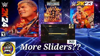 WWE 2K24 Custom Sliders Will be better than ever!?.. My Predictions