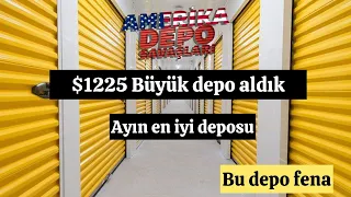 $1225 depo aldık bütün ev burda