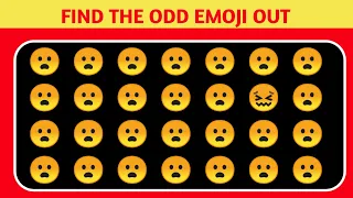 HOW GOOD ARE YOUR EYES #11 । FIND THE ODD EMOJI OUT। EMOJI PUZZLES।