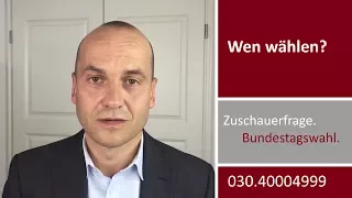 Bundestagswahl 2017 - Welche Partei sollten Mieter, Vermieter, Arbeitnehmer, Arbeitgeber wählen?