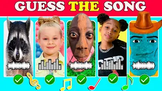 Guess the  song, Quiz Banana 🍌 | Tenge Song, , Gagagedigeda, Raccoon Dance, Diana