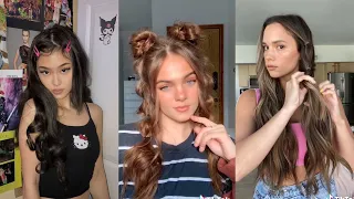 BACK TO SCHOOL AESTHETIC HAIRSTYLES ! ✨ ~  Tiktok Compilation
