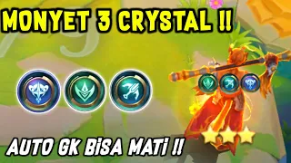 MONYET GUARDIAN ASTRO 3 CRYSTAL !! AUTO GK BISA MATI !! COMBO MAGIC CHESS TERKUAT 2024