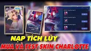 Liên Quân: Nạp Tích Lũy Nhận Skin Omen, Trãi Nghiện Skin Charlotte HexSword | Liên Quân Mobile