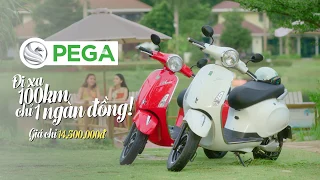 Xe Điện Aura Pega I TVC Aura I Đi Xa 100Km Chỉ 1 Ngàn Đồng