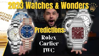 2023 Watches & Wonders! New Rolex, Cartier, and IWC....