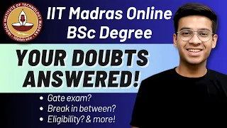 Doubts Answered | IIT Madras Online BSc Degree Programme | Ayush Agarwal