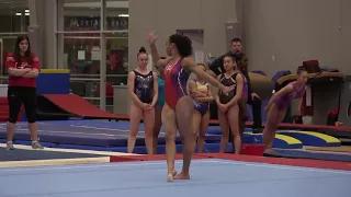 Margzetta Frazier - Floor - 2018 Pacific Rim Championships Verification