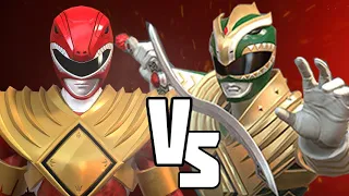 Power Rangers Battle For the Grid - Jason Vs Green Ranger V2 Tommy!