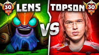 САМАЯ ДОЛГАЯ ИГРА ПРОТИВ ТОПСОНА | LenS vs Topson