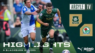 Highlights | Plymouth Argyle 3-0 Blackburn Rovers