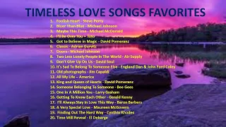 Timeless Love Songs Favorites