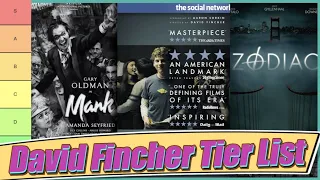 David Fincher Tier List (All 11 Movies Ranked with Mank)