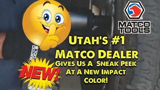 Matco Tools: Utah's Top Matco Dealer Tour and Sneak Peek At The New Blue Came Impact. NEVER SEEN!