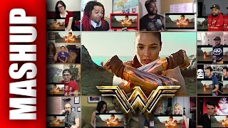WONDER WOMAN Trailer 3 Reactions Mashup