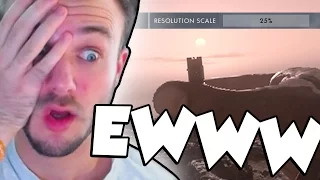 WORST GRAPHICS EVER!? (Battlefield 1 Potato Graphics Challenge)