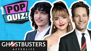 'Ghostbusters: Afterlife' Cast Test Their Ghostbuster Knowledge | PEOPLE Pop Quiz | PEOPLE