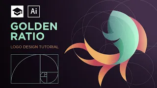 How to design a logo with golden Ratio #2 | Adobe Illustrator Tutorial