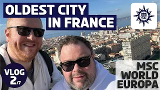 MSC World Europa | Magic, Marseille & Zombies | Day 2 Vlog