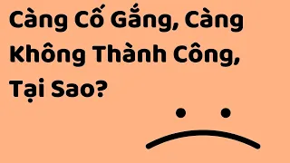 Càng Cố Gắng, Càng Không Thành Công, Tại Sao? - Tri kỷ cảm xúc Web5ngay