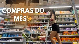 COMPRAS DO MÊS | Rotina morando “sozinha” aos 21 anos