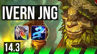 IVERN vs DIANA (JNG) | 1/1/31, Rank 6 Ivern | EUW Challenger | 14.3