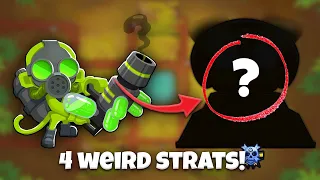 4 CHIMPS STRATS that get WEIRDER than the last?! (BTD6 Patch 37.1)