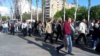 Донецк марш сепаратистов 27.04.2014