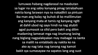 MAGDA (Gloc 9   Magda ft  Rico Blanco LYRICS)