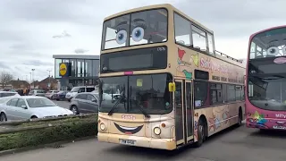 Buses at Skegness Bus Station (14/04/23)