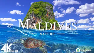 Maldives 4K - Relaxing Music Along With Beautiful Nature Videos (4K Video Ultra HD)