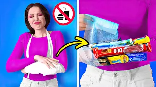 Tricky Ways to Sneak Food Anywhere || Smart Hacks For Food Lovers!