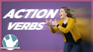 20 Action Verbs in ASL