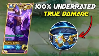 100% UNDERRATED THUNDER BELT TRUE DAMAGE BUILD!!!🔥 | CLINT BEST BUILD AND EMBLEM 2023!!