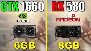 GTX 1660 vs. RX 580 | in 2021