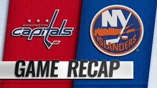 Wilson's two goals lead Caps to 4-1 win over Isles