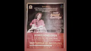 Sangeet Sandhya by Zakir Husain @SNBP Rahatani#Pune