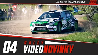 55. RALLYE ŠUMAVA KLATOVY 2021 - průjezdy a rozhovory po RZ 10