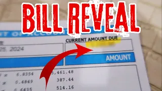 BILL REVEAL: HOW MUCH WAS OUR ELECTRIC AND WATER BILL