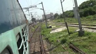 Intercity Exp Entering Chennai Central