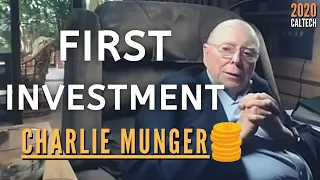 Charlie Munger on his First Investment which almost lost all his money. | Caltech 2020【C:C.M Ep.99】