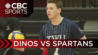 Canada West men's volleyball: TWU vs. Calgary | CBC Sports