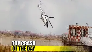 Helicopter Crash Caught on Camera