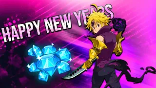 BEST SUMMONING VIDEO EVER.!! New Years BANNER Part 2(Seven Deadly Sins Grand Cross)