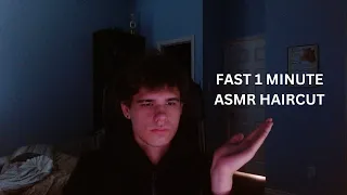 ASMR fast 1 minute haircut