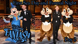 Formal Night on Sea day 1 | 7 Night Halloween on the High Seas Disney Fantasy Cruise Day 2